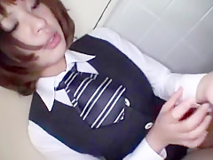 Exotic Japanese girl Yua Saeki in Fabulous Blowjob, Cumshots JAV scene