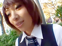 Exotic Japanese girl Yua Saeki in Fabulous Blowjob, Cumshots JAV scene