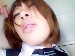 Exotic Japanese girl Yua Saeki in Fabulous Blowjob, Cumshots JAV scene