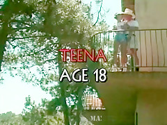 Horny pornstar in amazing outdoor, brunette adult clip