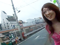 Amazing Japanese chick in Horny Voyeur, Public JAV video