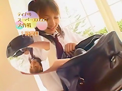 Horny Japanese slut Tina Yuzuki in Crazy Outdoor, College JAV scene