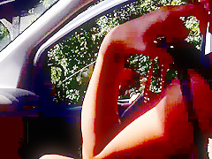 Felicia Kiss gets nasty in the backseat