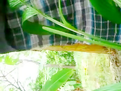 Crazy amateur Indian, Outdoor sex scene