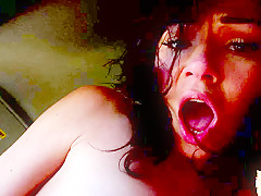 Jessica Rex takes a bigcock in the car