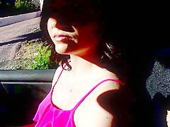 Jessica Rex takes a bigcock in the car