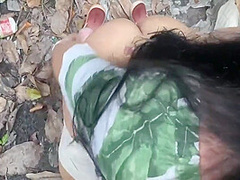 Trans Rebekah Vaz , Chupando No Mato O Menino Que Estava Olhando Os Carros 8 Min