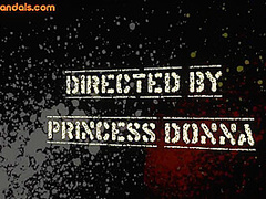 Rope bonded bitch fuck in public