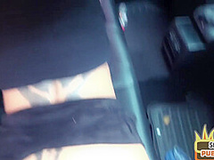 Real amateur GILF gives road head to lucky stranger