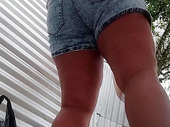 Dazzling Women Changing On The Beach