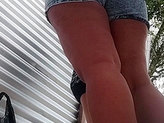 Dazzling Women Changing On The Beach