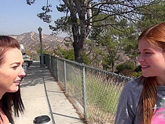 Virtual Date 1 With Ashley Stone And Lara Brookes 1/3