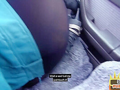 Real public roadhead with pulled bitch