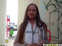 Real pulled amateur throatfucked POV