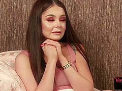 Curious british voyeur teasing and dirty talking