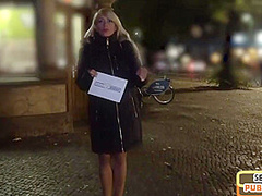 Picked up inked slut deepthroat outdoor before hotelfuck