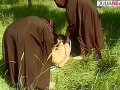 MILF fucked anally for victim ritual