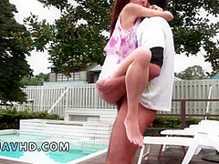 Experience the ultimate hardcore blowage from a fantastic Japanese mature gal named Miu Suzuha in this outdoor X-rated