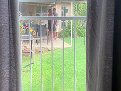 I Caught My Neighbours Fucking Outside In The Backyard 9 Min