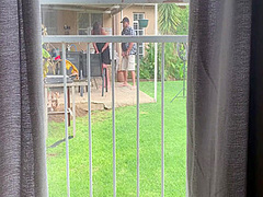 I Caught My Neighbours Fucking Outside In The Backyard 9 Min