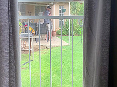 I Caught My Neighbours Fucking Outside In The Backyard 9 Min