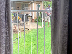 I Caught My Neighbours Fucking Outside In The Backyard 9 Min