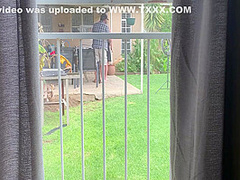 I Caught My Neighbours Fucking Outside In The Backyard 9 Min