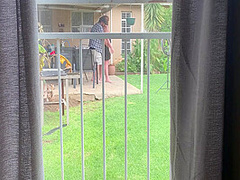 I Caught My Neighbours Fucking Outside In The Backyard 9 Min