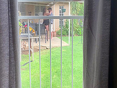 I Caught My Neighbours Fucking Outside In The Backyard 9 Min