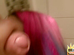 Outdoor tittysucking pulled amateur with big rack