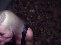 Euro Public Milf Pussyfucked In Pov After Outdoor Bj