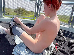 Good Samaritan Gets Naughty: Public Parking Quickie With Big Cock 12 Min