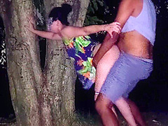 Hot Married Woman Went Out To Go For A Walk And Ended Up In The Rod Of The Gifted And Even Drank Milk In The Square