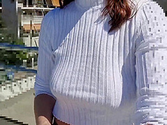 I Walk Around The City And Flash My Breasts In Public