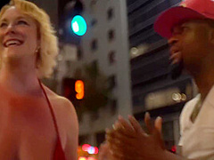 Rome Major In Its Fucking Cameron Skyes Boobs & Cunt In Public! 5 Min