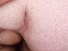 Quick Outdoor Fun With Cum In Her Lovely Hairy Pussy