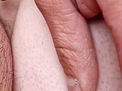 Quick Outdoor Fun With Cum In Her Lovely Hairy Pussy