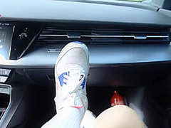 Sexy And Horny Girl Pees In Public