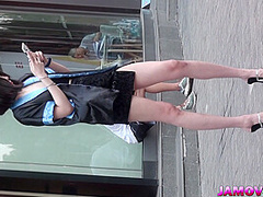 Chinese Girl Caught on the Street