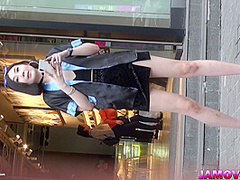 Chinese Girl Caught on the Street
