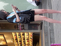 Chinese Girl Caught on the Street