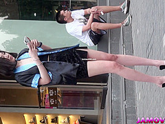 Chinese Girl Caught on the Street