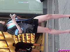 Chinese Girl Caught on the Street