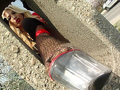 Blonde Bitch Wants to Be a Domina