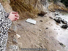I Took My Girlfriend On Vacation And Fucked Her In The Woods