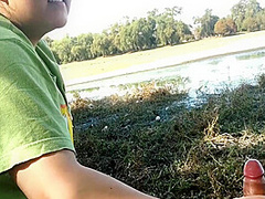 Mamada En El Lago En Publico 6 Min
