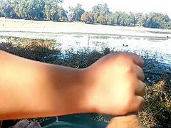 Mamada En El Lago En Publico 6 Min