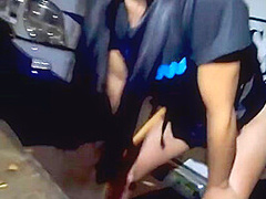 Paisa Colombiana Sale De Noche A Jugar Con Su Dildo Cream