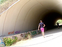 Blonde Milf Bitch Fucked Hard In The Underpass - CumDateMe