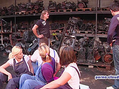 Milfs in outdoor fucking action - DVD